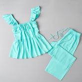 بيجامة ناعمة مزخرفة